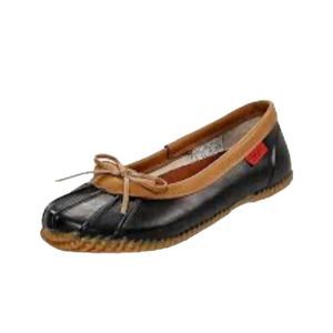 Chooka Duck Skimmer Flat Shoes Flats Waterproof Slip on Women’s Size 9 Black